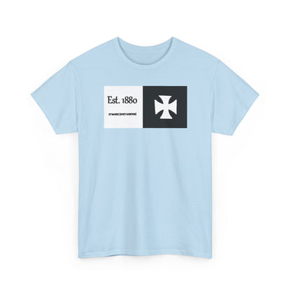 ST Mark's West Gorton (Manchester City) Est. 1880 Cross Logo T-Shirt