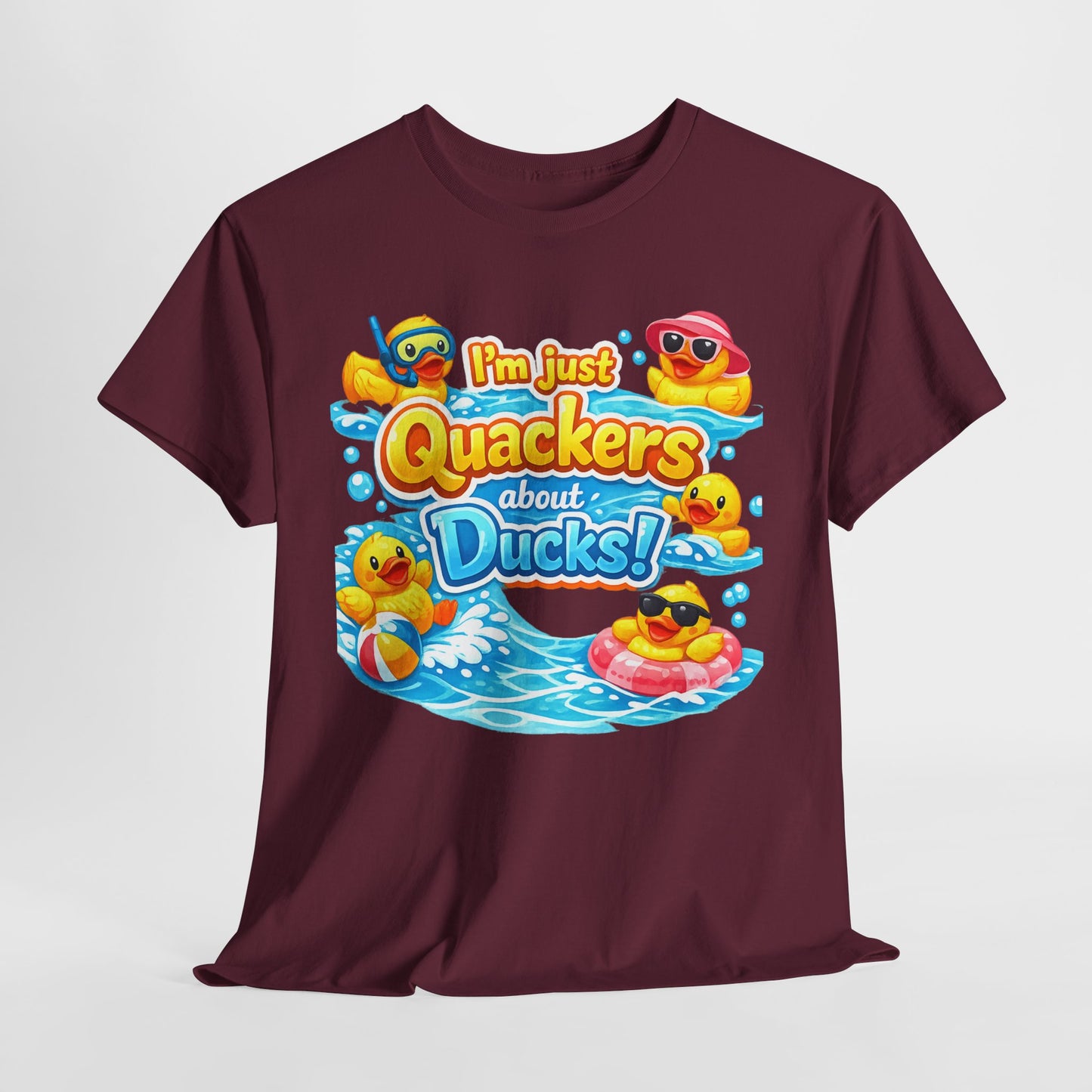 I'm Just Quackers About Ducks! Cute Rubber Duck Pool Tee