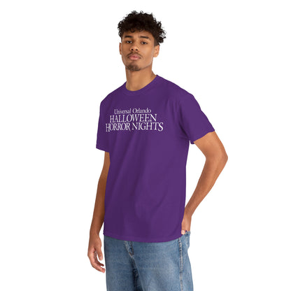 Universal Halloween Horror Nights T-Shirt — Universal Orlando Retro Logo Tee
