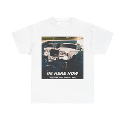 Oasis Be Here Now Vintage Graphic Tee — Retro Aesthetic T‑Shirt (Thursday 21st August 1997)