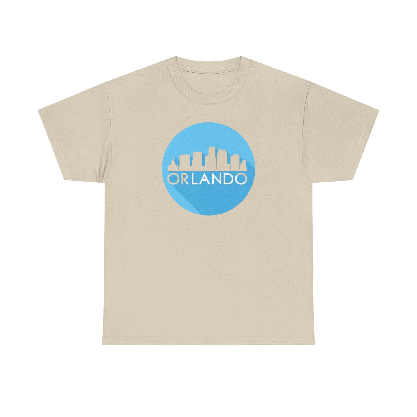 Orlando Skyline Tee — Blue Circle City Skyline T-Shirt