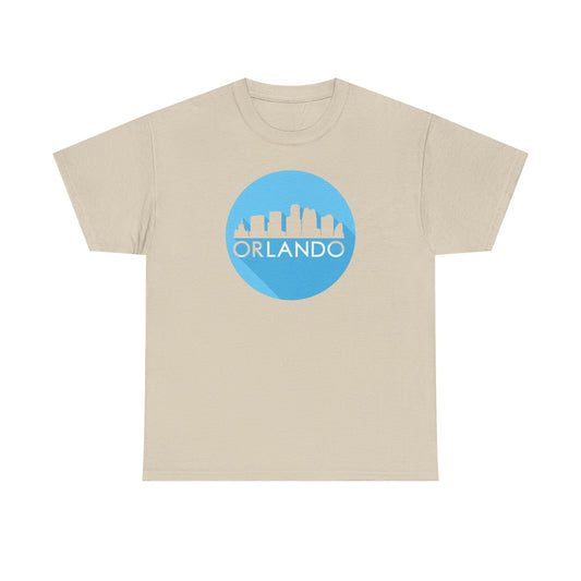 Orlando Skyline Tee — Blue Circle City Skyline T-Shirt