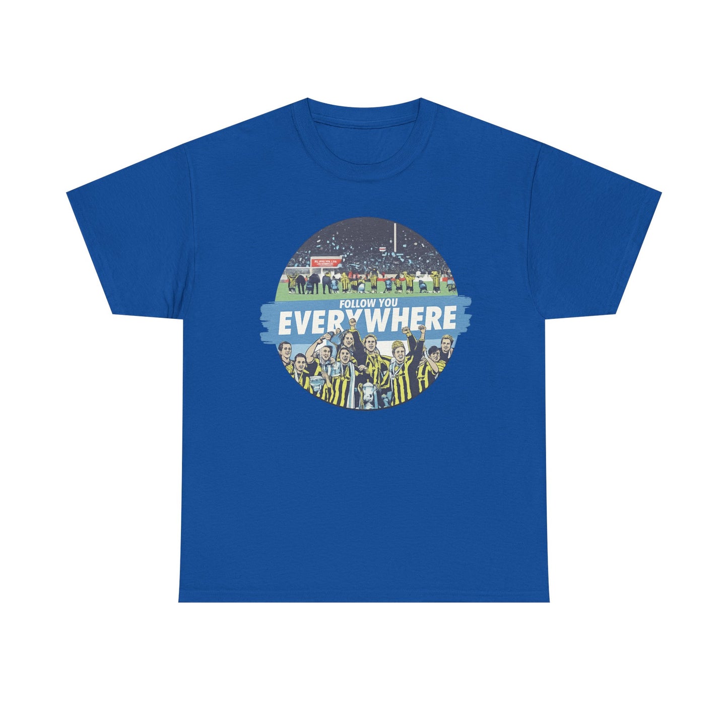 Manchester City T-Shirt — Follow Me Everywhere Soccer Fan Design