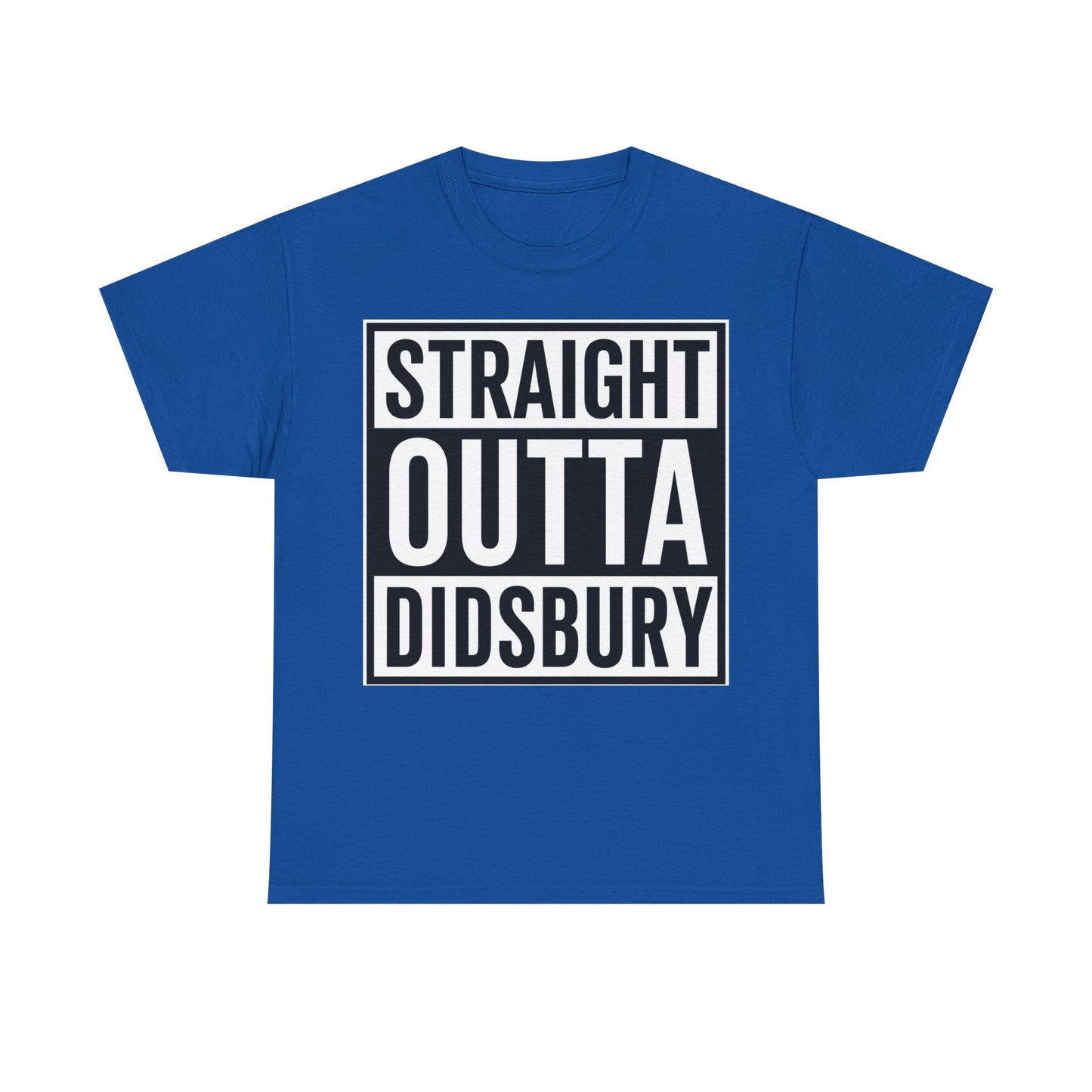 Straight Outta Didsbury T‑Shirt — Graphic City Pride Tee
