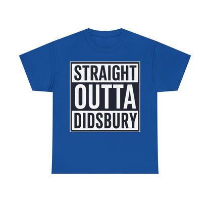 Straight Outta Didsbury T‑Shirt — Graphic City Pride Tee