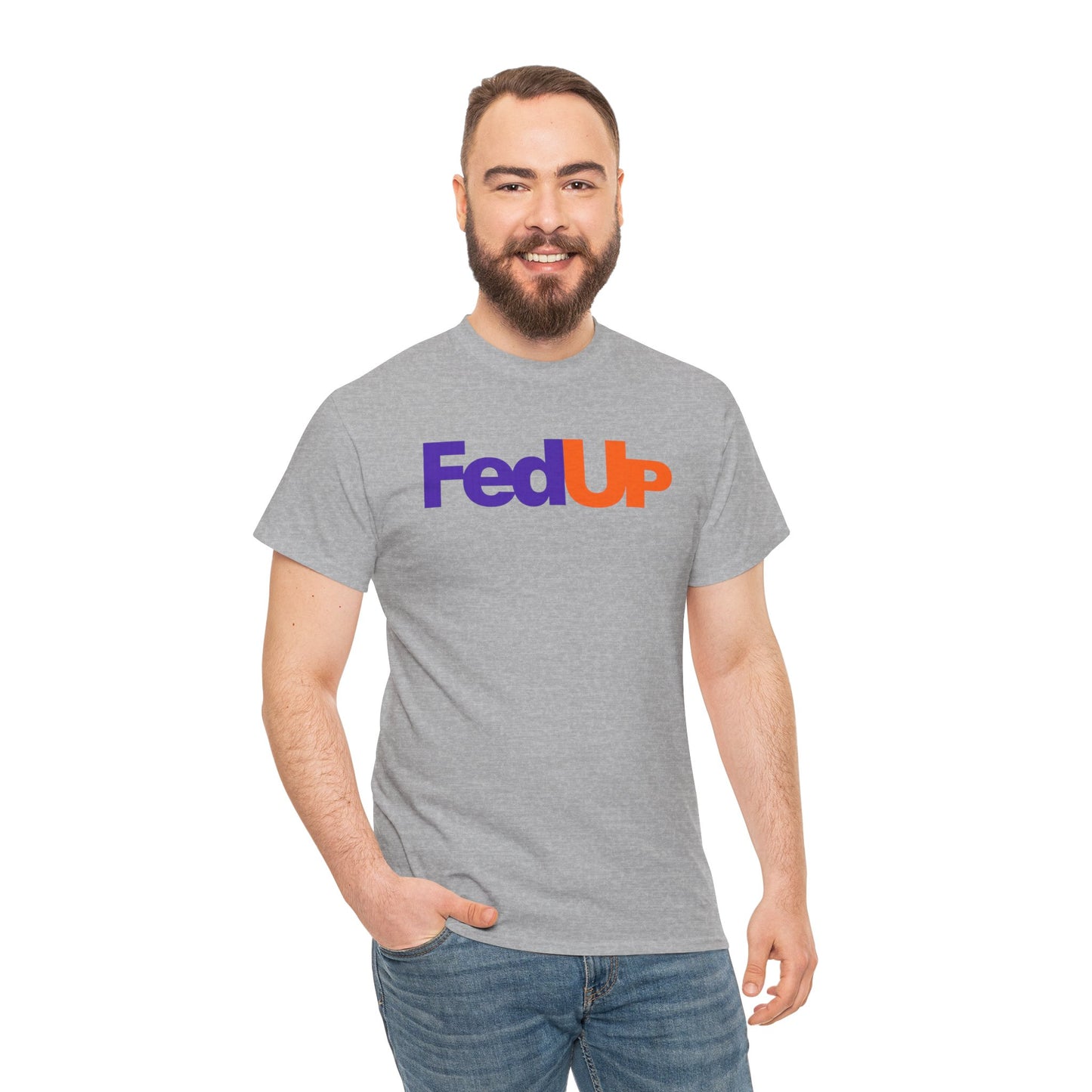FedUp Graphic Tee – Funny Parody Logo T-Shirt