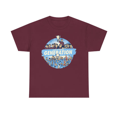 Manchester City Maybe in Another Generation Champions T‑Shirt — Retro Team Fan Tee