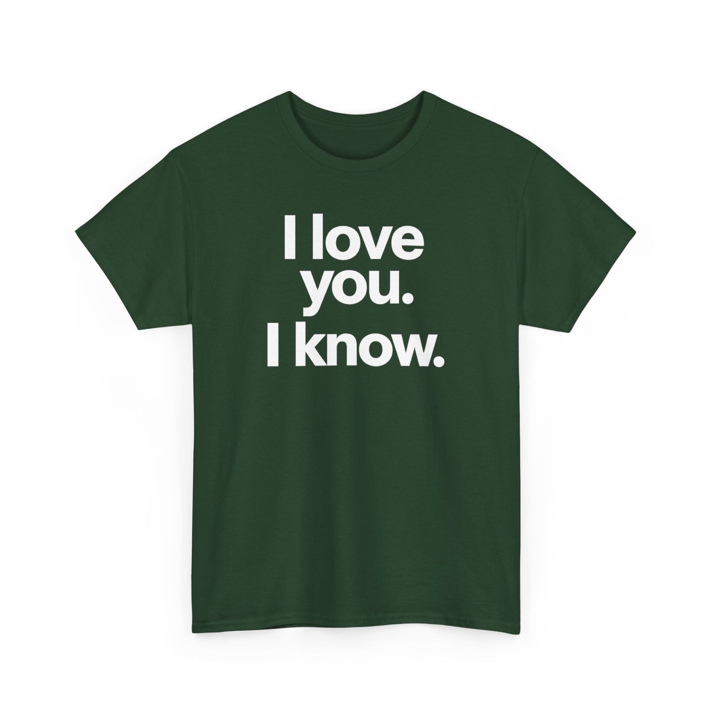 I Love You I Know Saying T‑Shirt from Star Wars