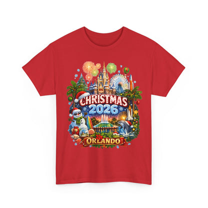 Christmas 2026 Orlando T-Shirt — Holiday Theme Park Souvenir Tee