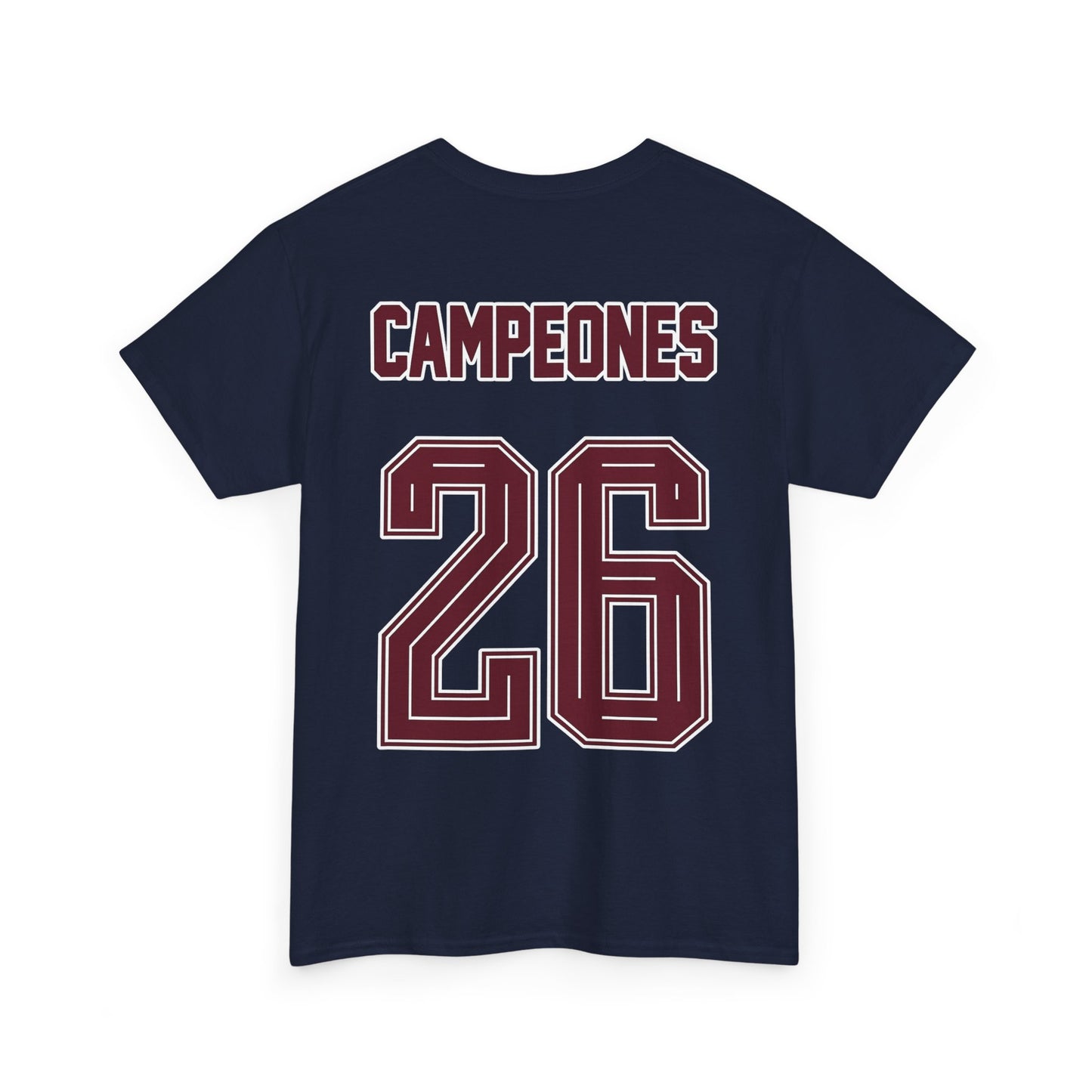 Spain World Champions 'Campeones 26' Cotton T‑Shirt