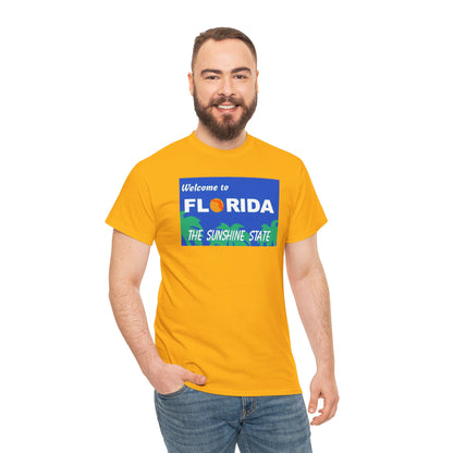 Florida "Welcome to Florida - The Sunshine State" T-Shirt