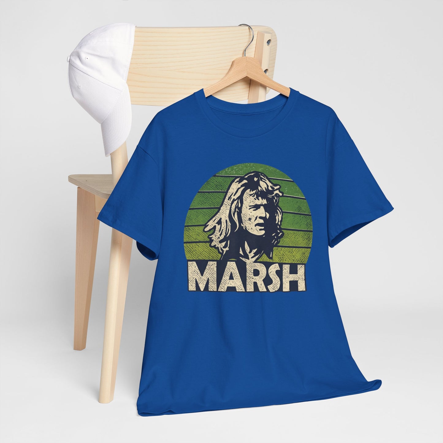 Rodney Marsh Retro Portrait Tee — Graphic T-Shirt