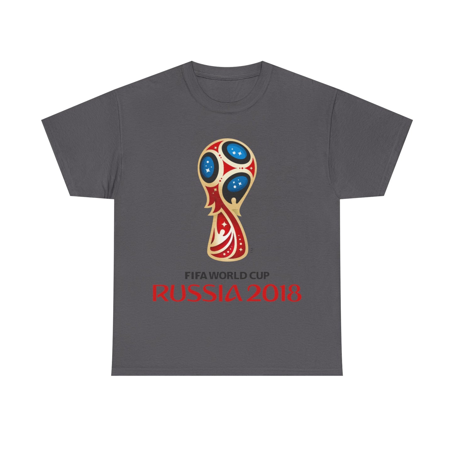 World Cup 2018 Russia T-Shirt – FIFA Trophy Graphic Tee