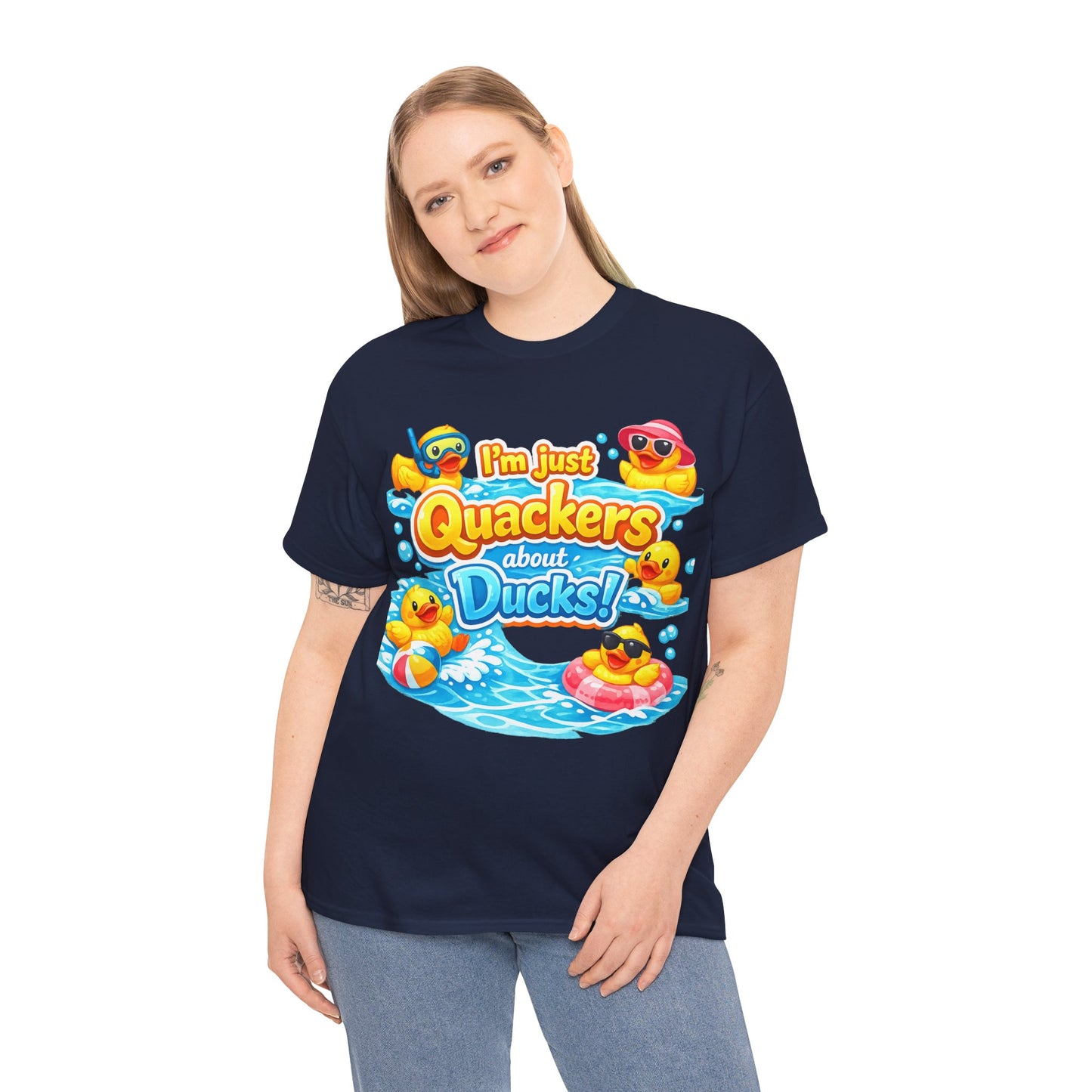 I'm Just Quackers About Ducks! Cute Rubber Duck Pool Tee