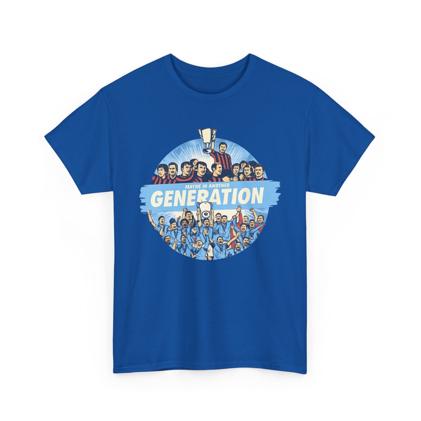 Manchester City Maybe in Another Generation Champions T‑Shirt — Retro Team Fan Tee