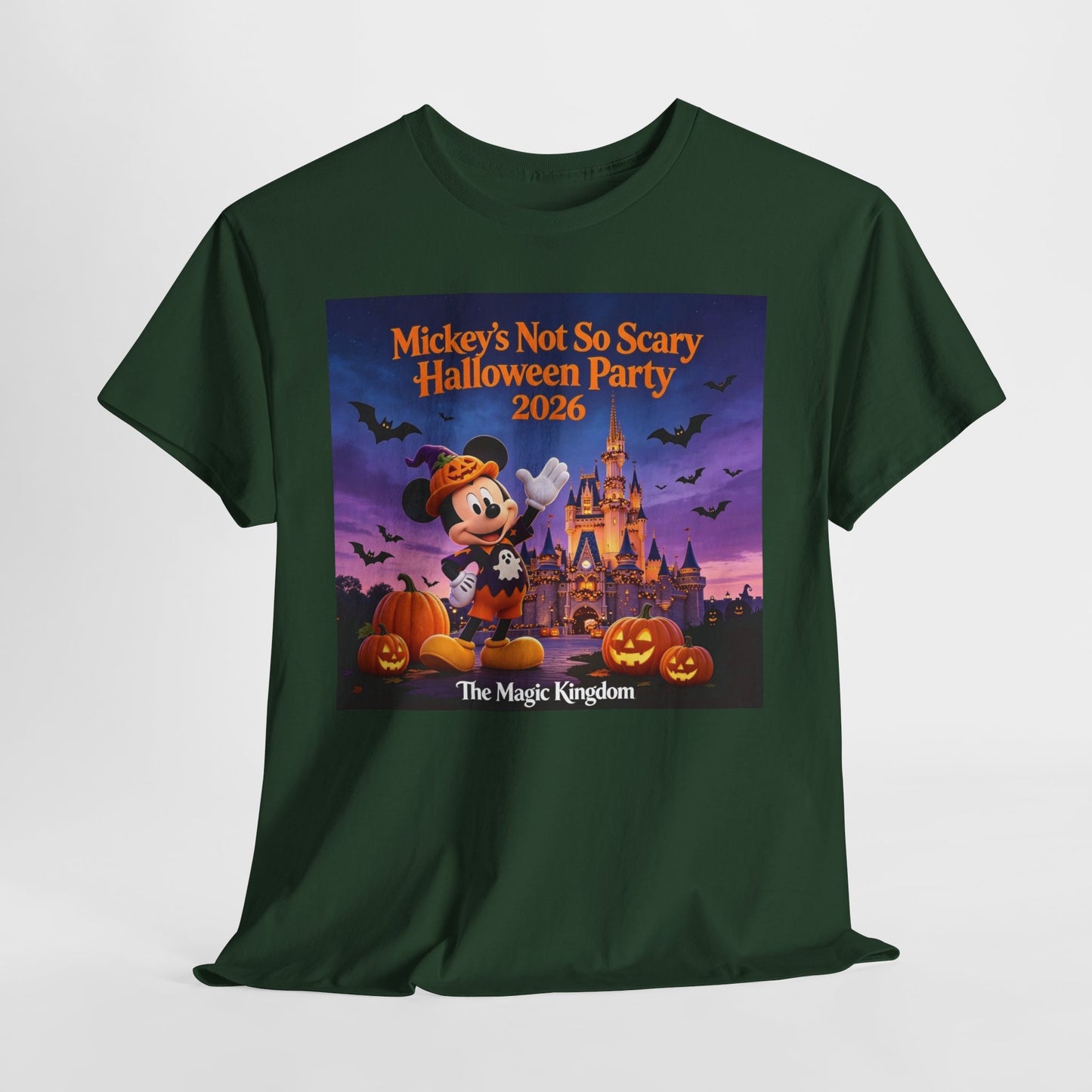Halloween Party T‑Shirt — "Not So Scary" 2026 Magic Kingdom Tee