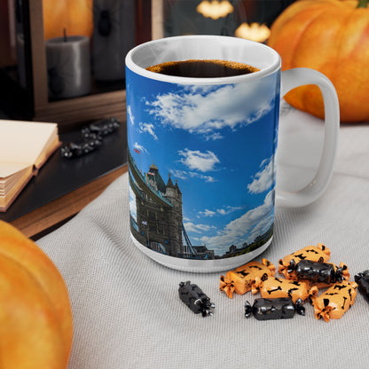 London Tower Bridge Ceramic Mug — Scenic UK Travel Coffee Cup (11oz, 15oz)