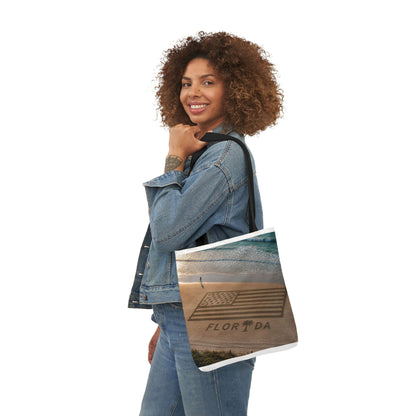 Florida Canvas Tote Bag, 5-Color Straps