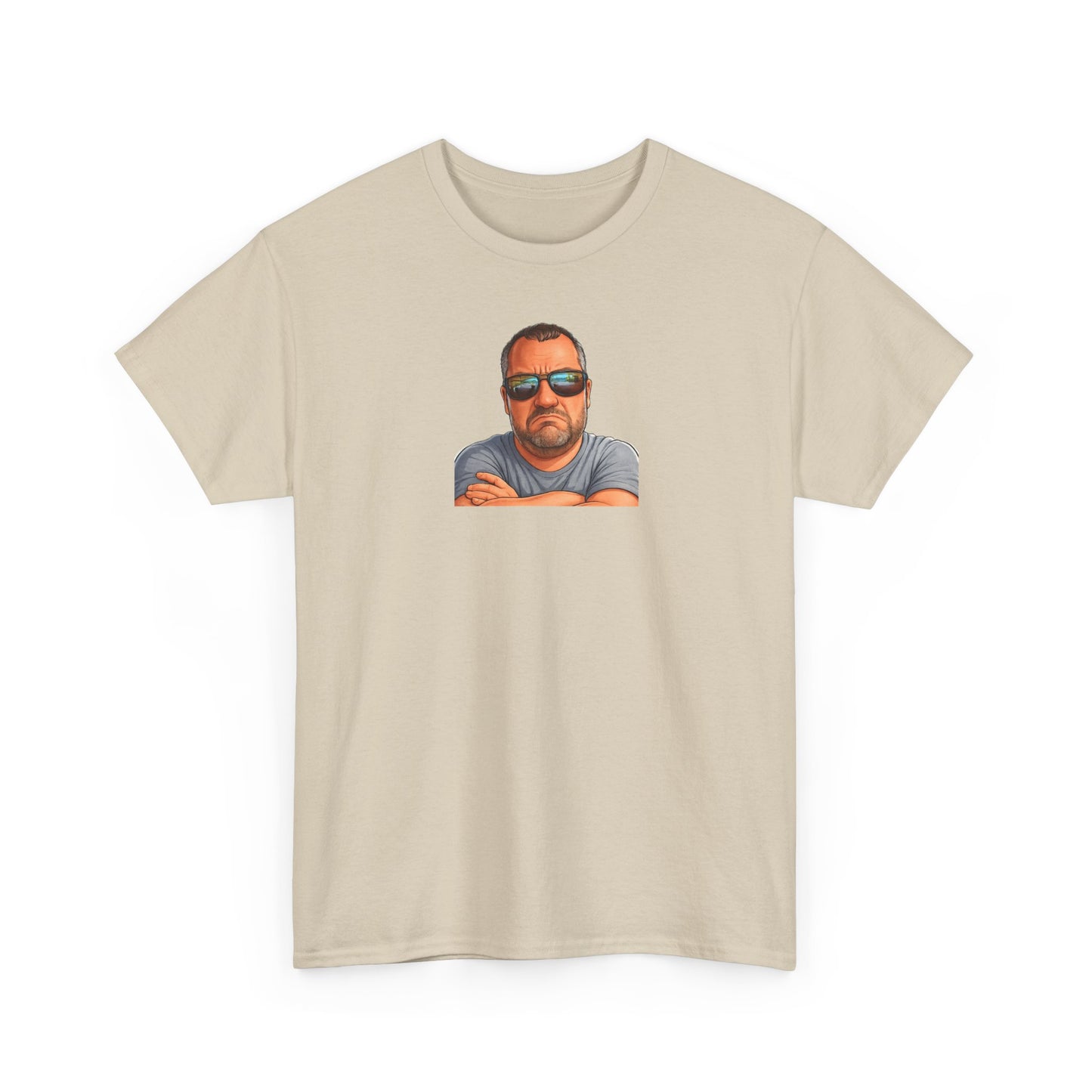 Go Ahead Make My Day T-Shirt — Sunglasses Guy Graphic Tee