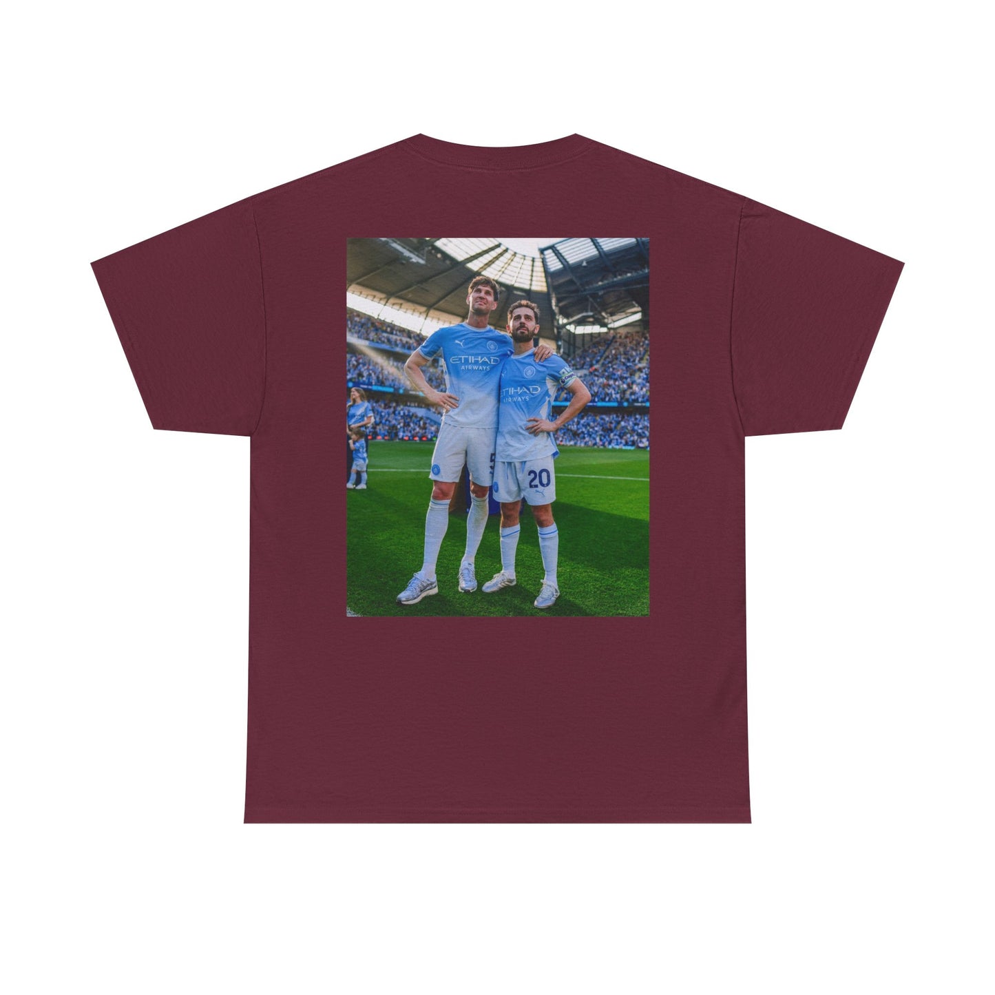 Bernardo Silva & John Stones Manchester City Legends T-Shirt