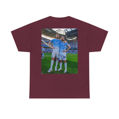 Bernardo Silva & John Stones Manchester City Legends T-Shirt