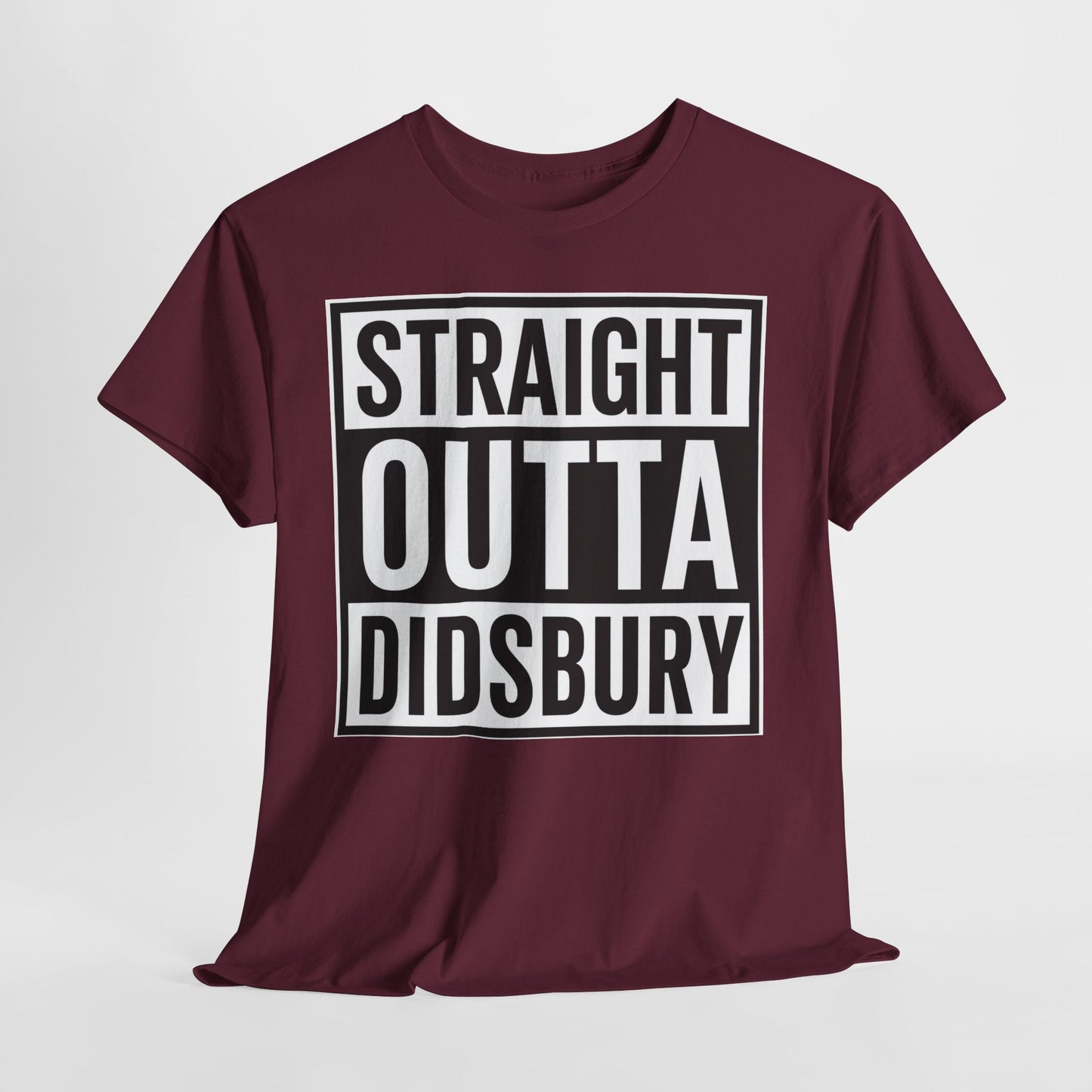 Straight Outta Didsbury T‑Shirt — Graphic City Pride Tee