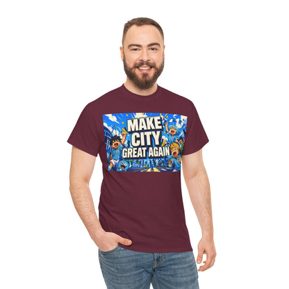 Make City Great Again Graphic Tee — Urban Skateboard Streetwear T-Shirt