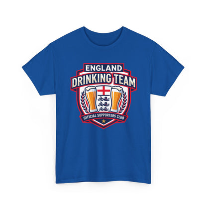 England Drinking Team T-Shirt — Official Supporters Club Pub Tee