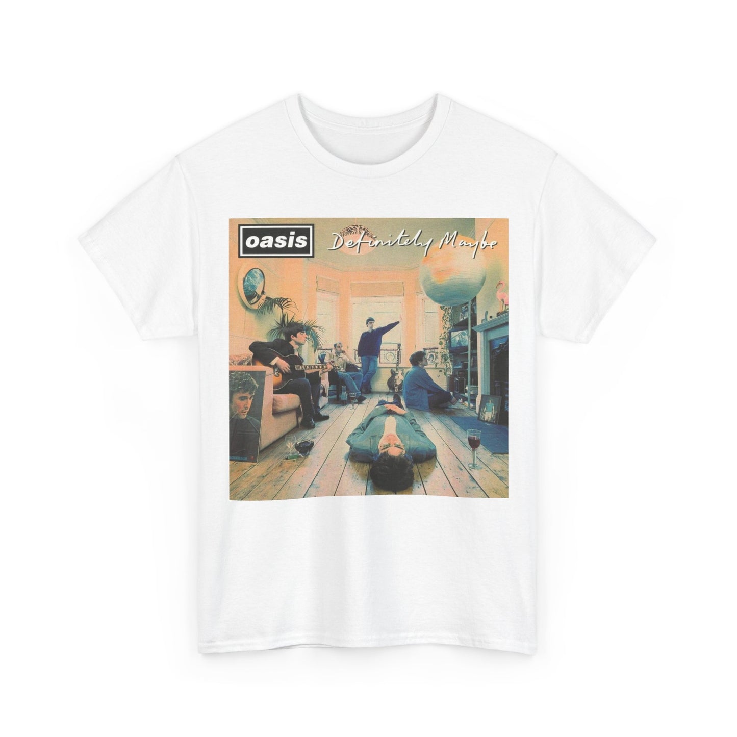 Oasis ‘‘Definitely Maybe ’’ Album Art T-Shirt