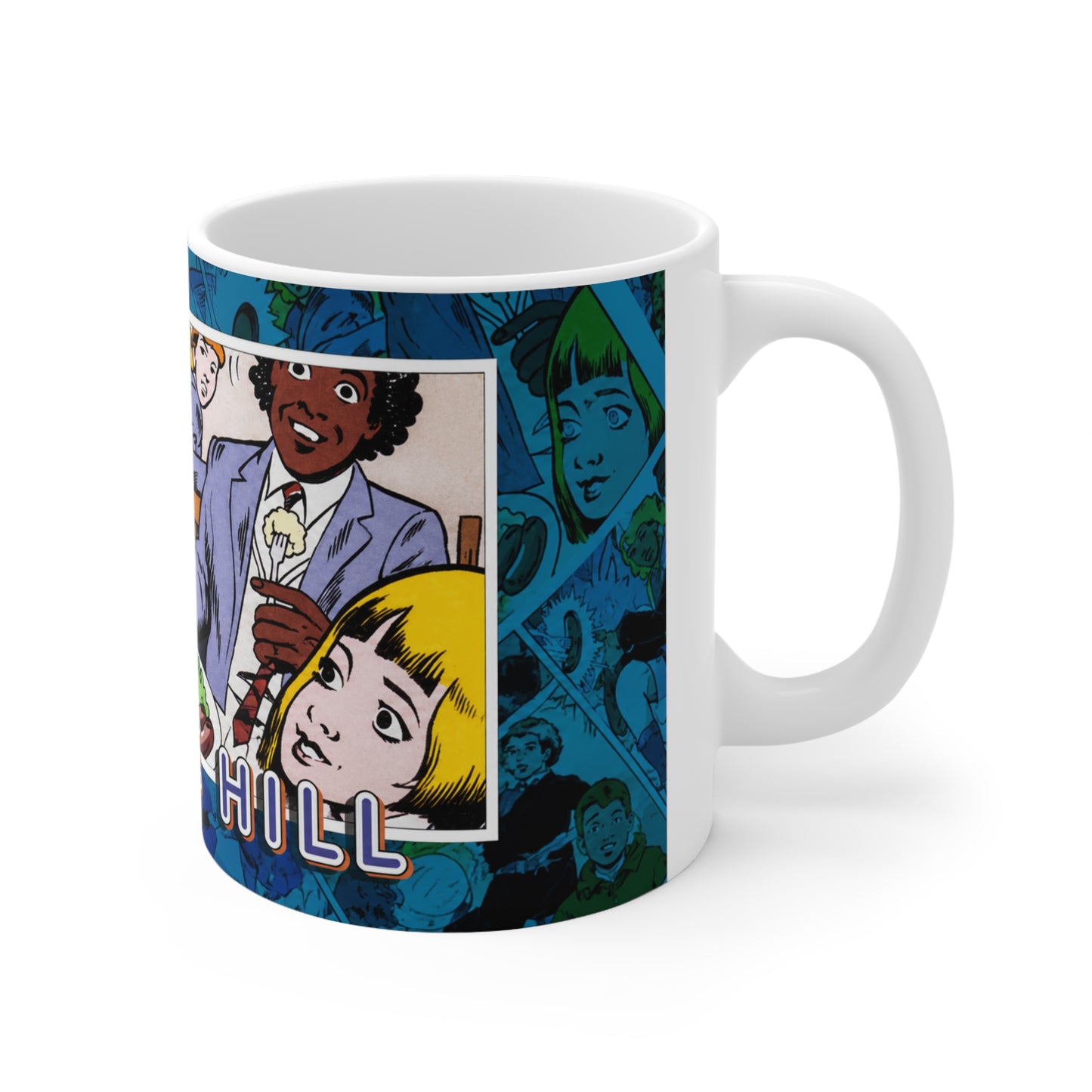Grange Hill Retro Classic TV Comic Ceramic Coffee Mug — 11oz & 15oz