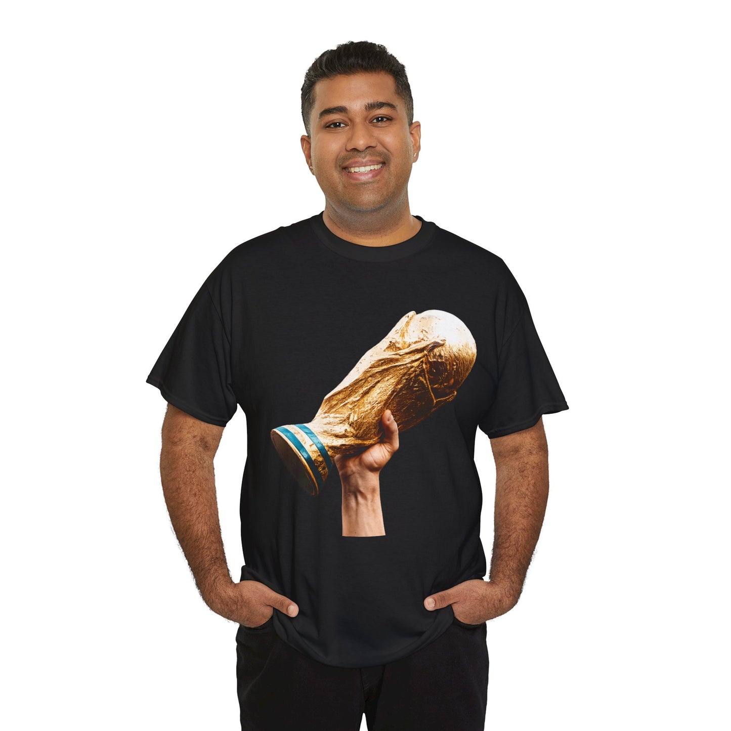 World Cup Trophy T‑Shirt — Soccer Champion Graphic Tee