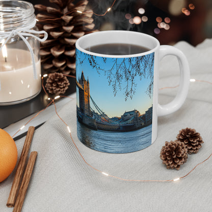 Tower Bridge London Photo Mug — Ceramic Coffee Cup 11oz/15oz