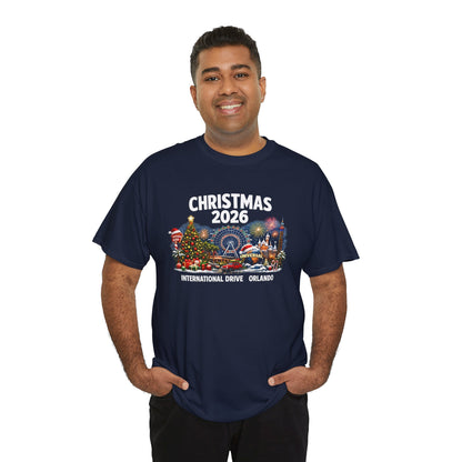 Christmas 2026 Orlando T-Shirt — International Drive Holiday Souvenir