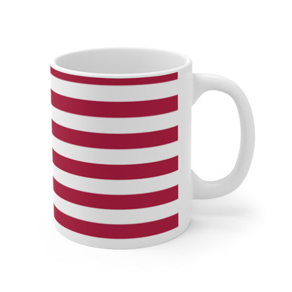 Betsy Ross 13-Star Flag Ceramic Coffee Mug — 11oz & 15oz