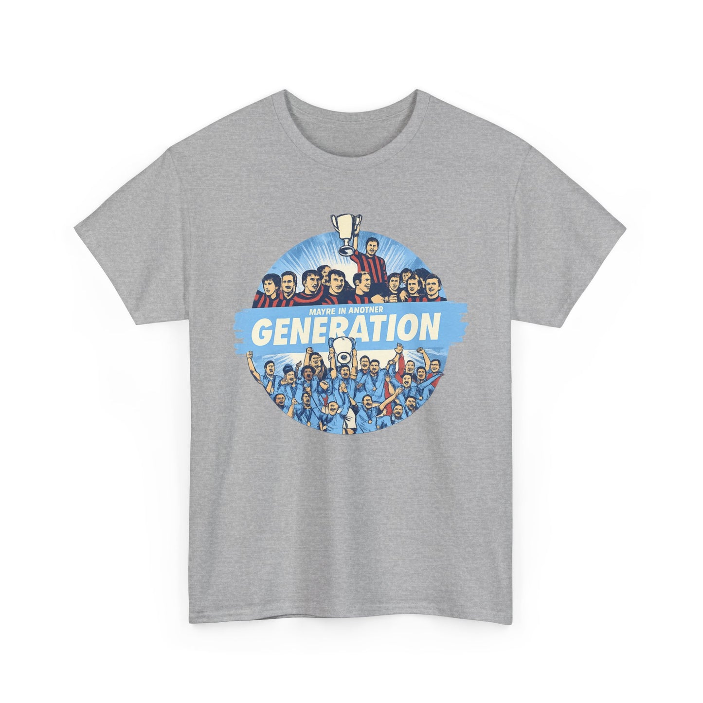 Manchester City Maybe in Another Generation Champions T‑Shirt — Retro Team Fan Tee