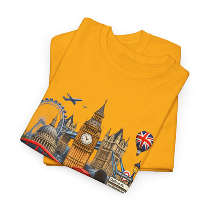 London Landmarks T‑Shirt — British Icons Collage Tee