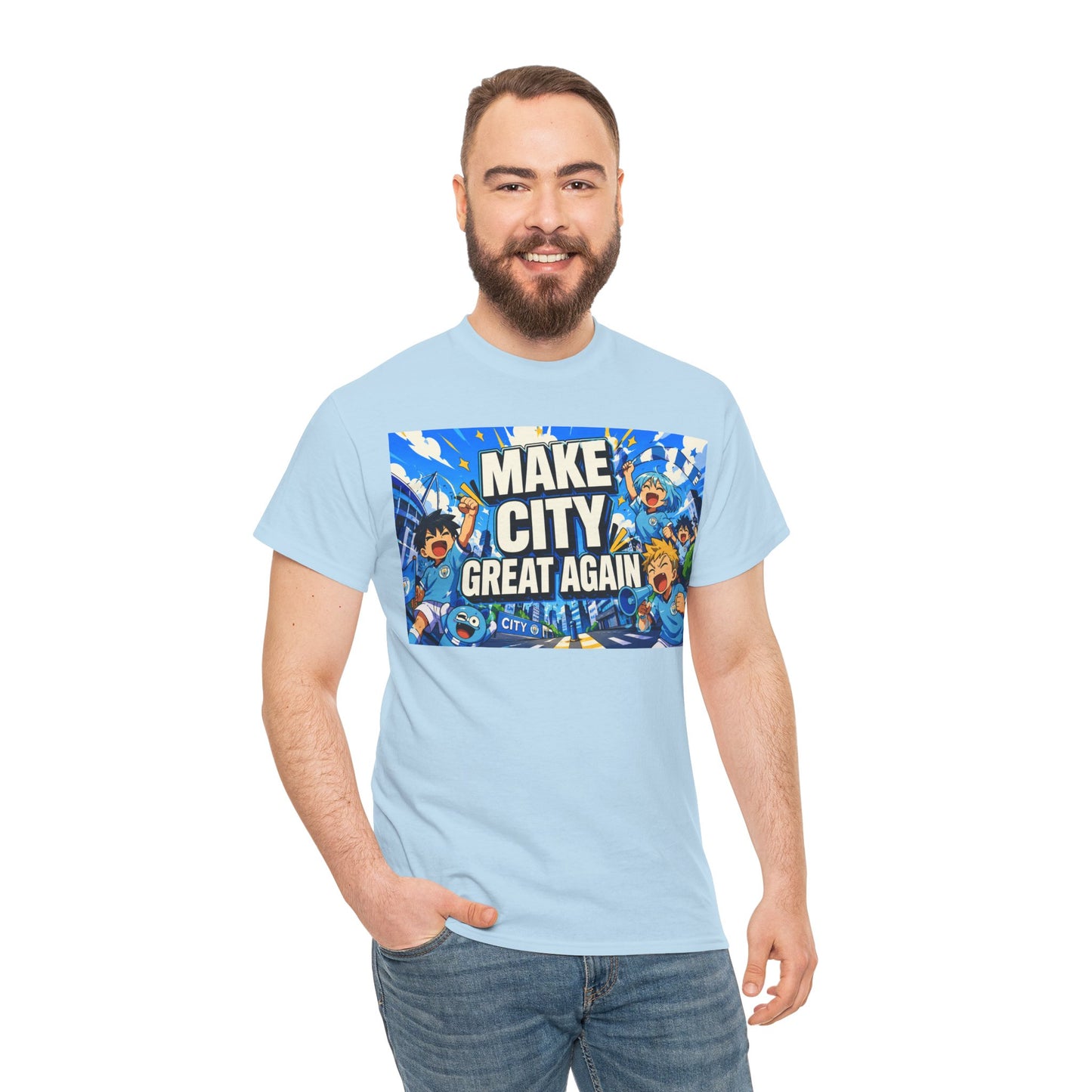 Make City Great Again Graphic Tee — Urban Skateboard Streetwear T-Shirt