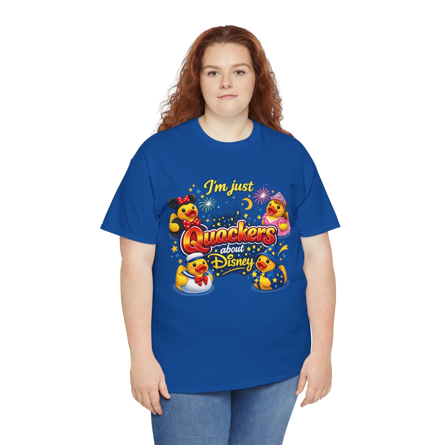 Quackers About Disney Rubber Duck Tee — "I'm Just Quackers About Disney" Graphic T-Shirt