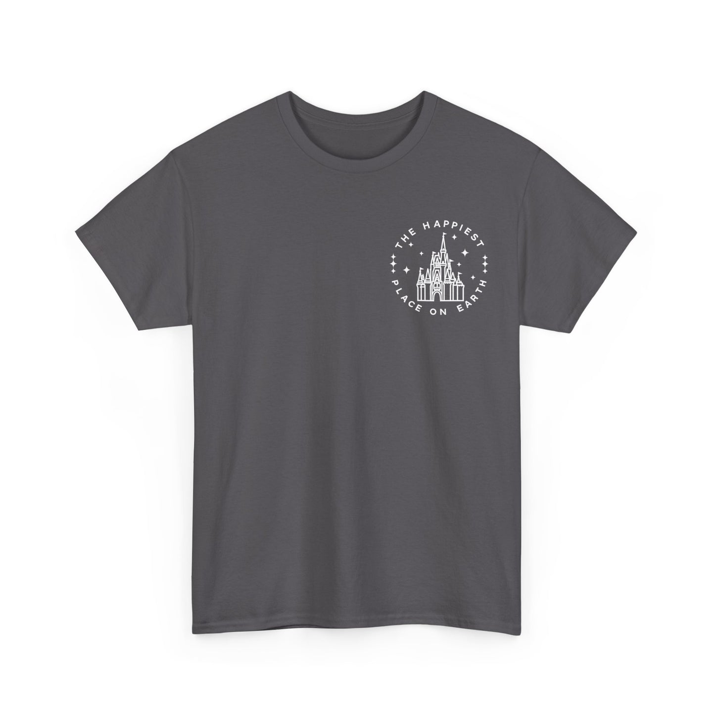 Castle Graphic Tee — "The Happiest Place on Earth" Theme Park T‑Shirt