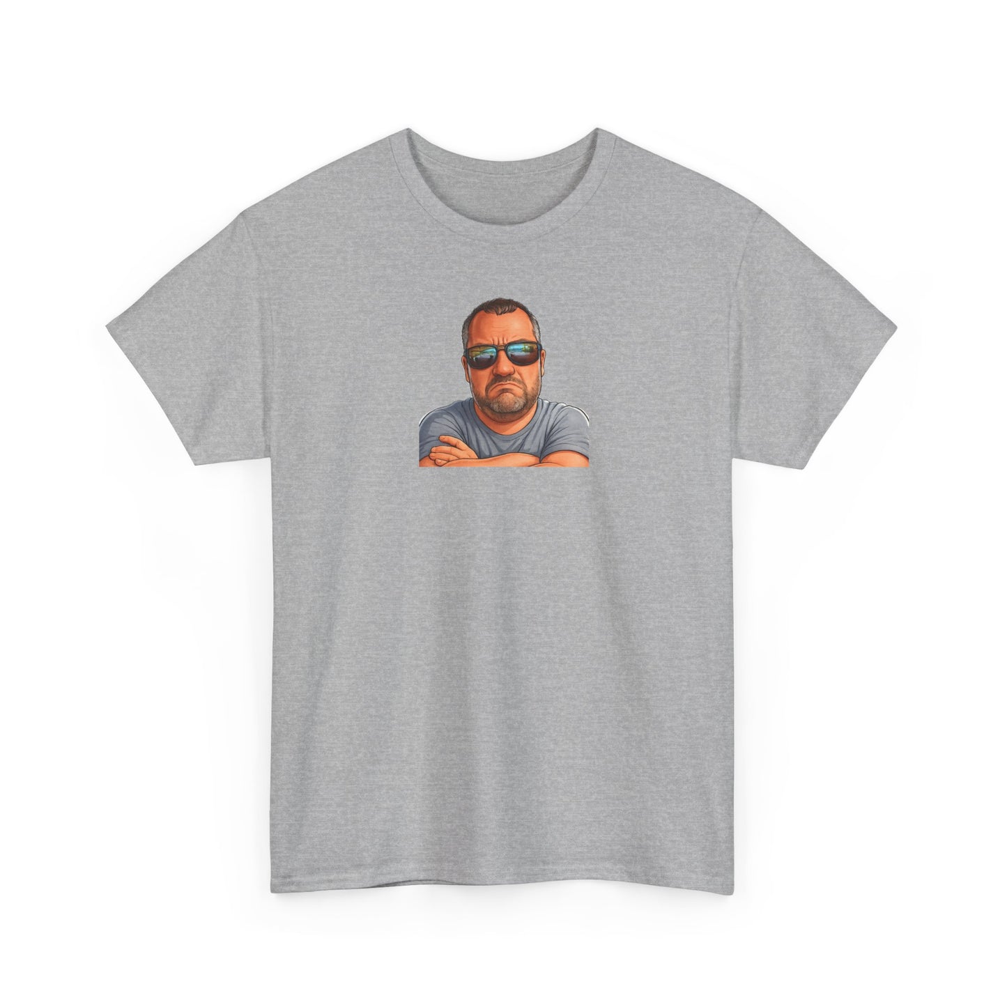 Go Ahead Make My Day T-Shirt — Sunglasses Guy Graphic Tee