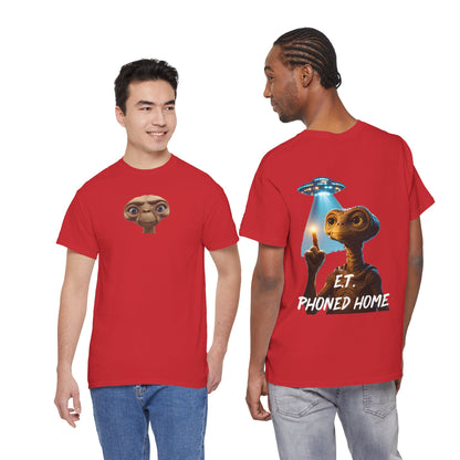 E.T. Phoned Home Tee — Retro Sci‑Fi Alien Graphic T-Shirt