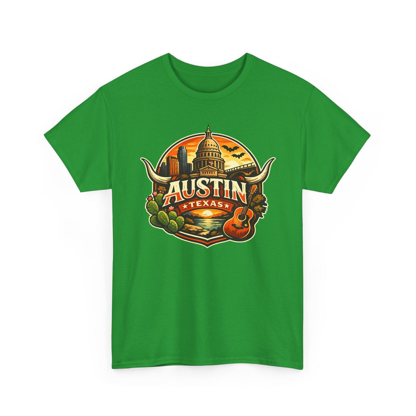 Austin Texas Vintage Travel T-Shirt