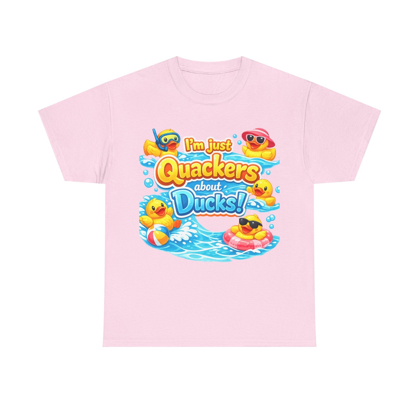 I'm Just Quackers About Ducks! Cute Rubber Duck Pool Tee