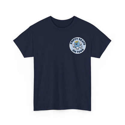 Manchester City T-Shirt — 'Empty Blue Seats On Tour' Retro Skate Graphic Tee