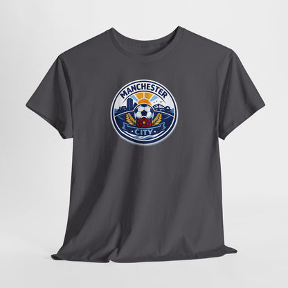 Manchester City Crest T-Shirt — Soccer Fan Tee