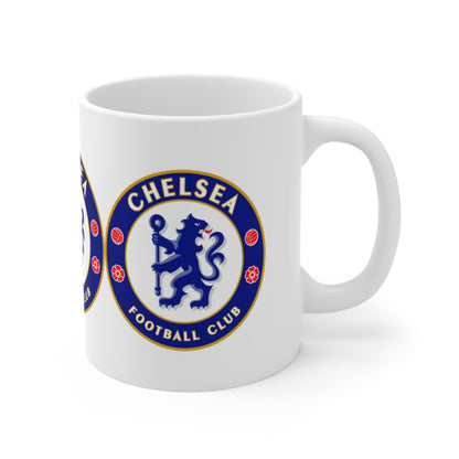 Chelsea Football Club Logo Ceramic Coffee Mug — 11oz & 15oz