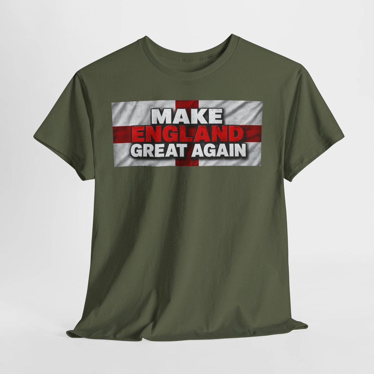 Make England Great Again T-Shirt — Patriotic England Flag Tee