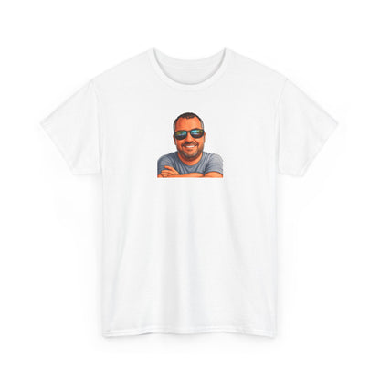 Graphic Tee — "E.T. Phoned Home" Smiling Guy Retro Design