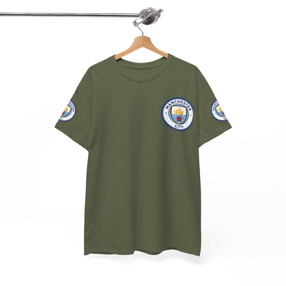 Manchester City Crest T-Shirt — Football Club Logo Tee