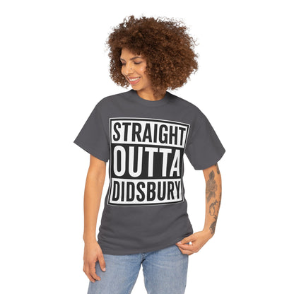 Straight Outta Didsbury T‑Shirt — Graphic City Pride Tee